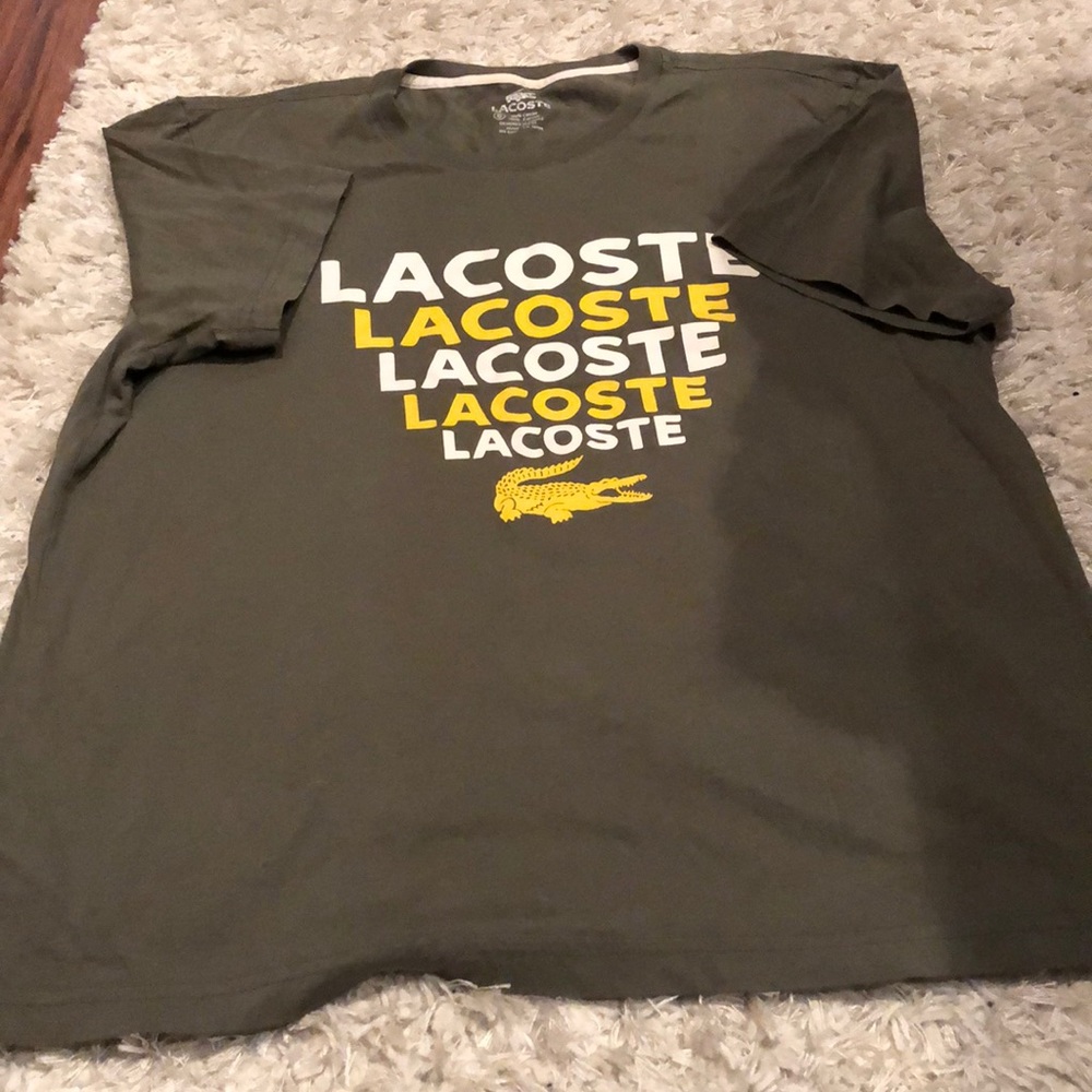 Lacoste top size 6